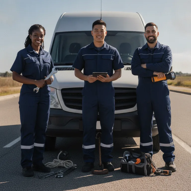 Car Towing team in Belleville